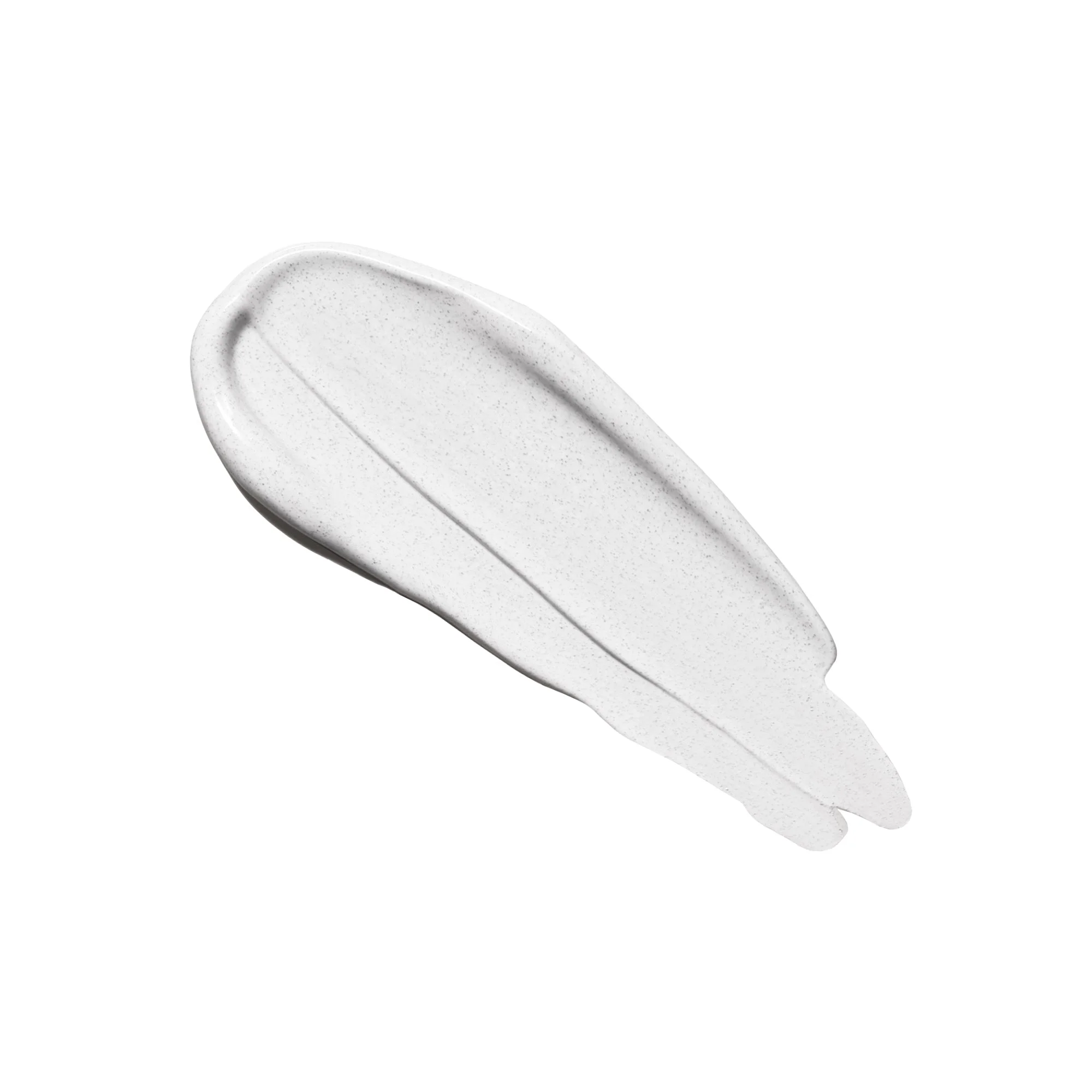 Changing Foundation swatch from The Power Trio, showcasing the white formula with color-adapting micro-pigments.