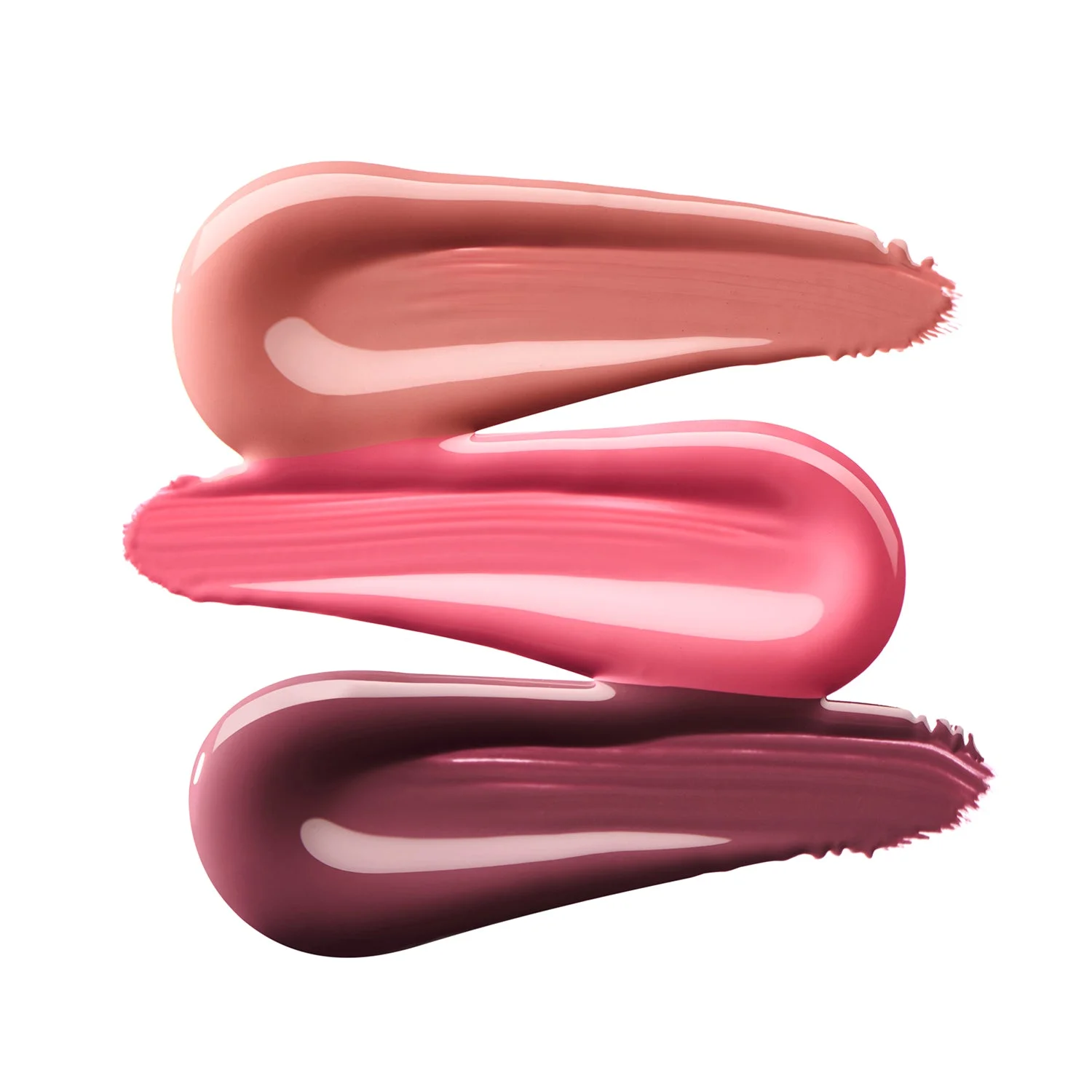 Vibrant Cheeks Liquid Blush swatches in Dusty Rose, Pink Peony, and Grape Galore for The Ready in 2 Bundle