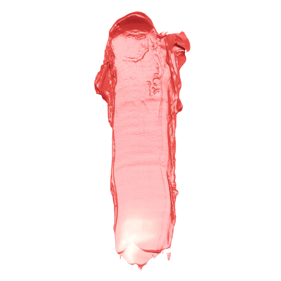 Hydrating Lip Tint texture swatch in Dusty Rose showing a creamy, balm-like nourishing formula
