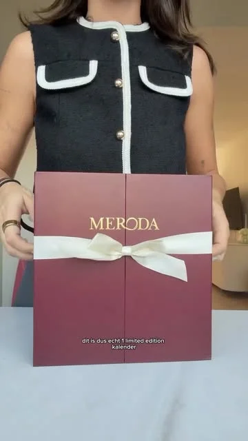 Ontdek de 12 beauty surprises in de Meroda Advent Calendar ✨ Verkrijgbaar bij...